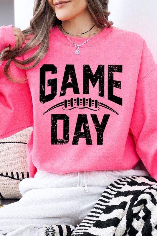 Game Day Football Graphic Fleece Sweatshirts